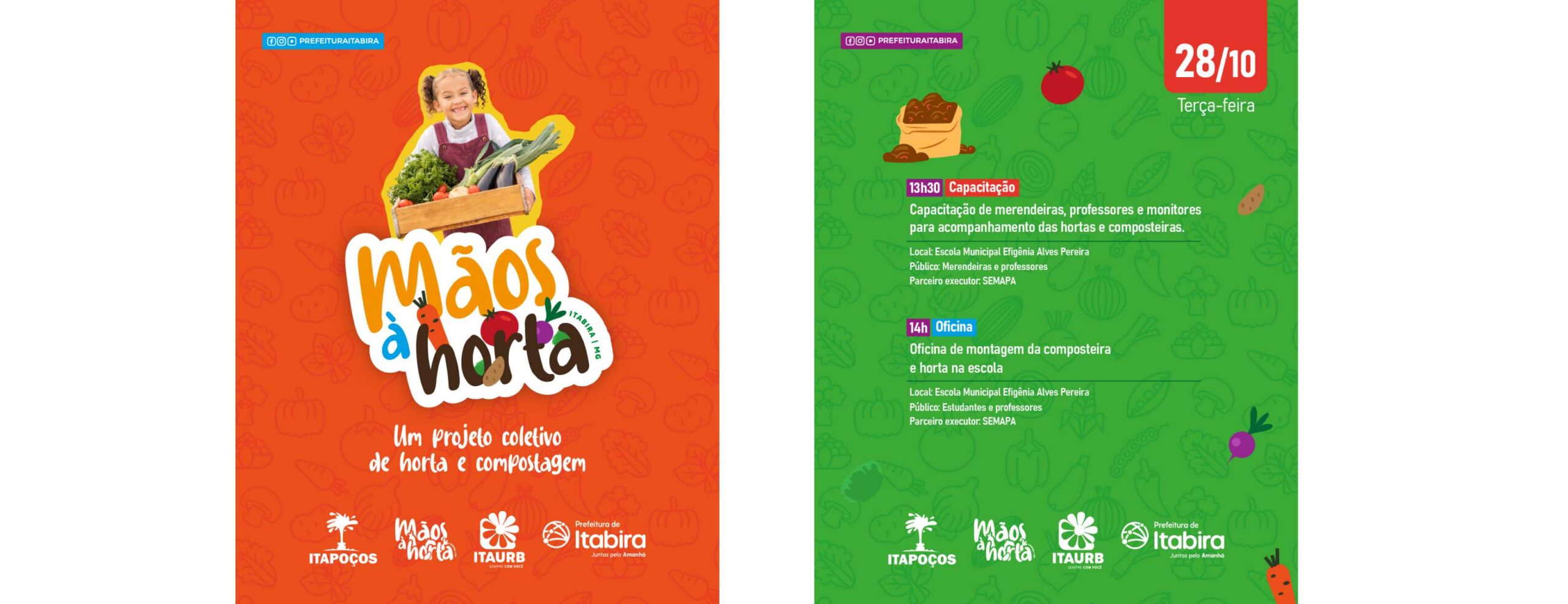 Mãos à Horta: novo projeto leva compostagem e cultivo de horta para as escolas