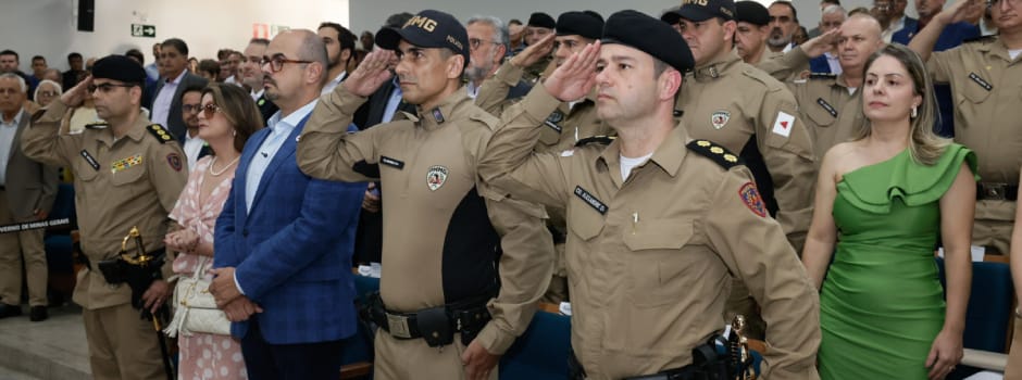 Agência Minas Gerais | Governo de Minas acompanha passagem de comando da 14ª Região de Polícia Militar, em Curvelo