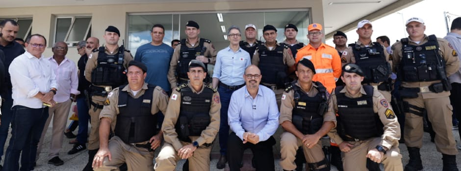 Agência Minas Gerais | Governo de Minas acompanha entregas para Saúde e Segurança no Centro-Oeste do estado