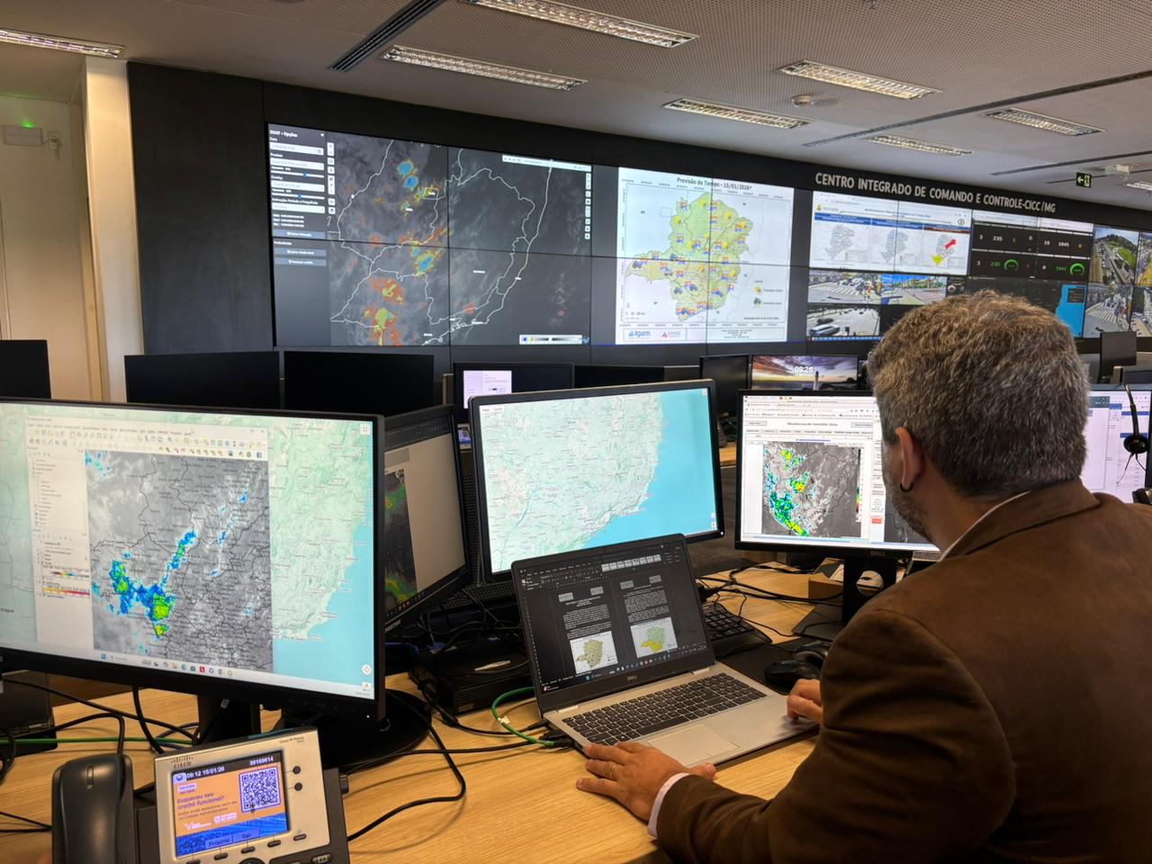 Agência Minas Gerais | Sistema de meteorologia do Igam fortalece prevenção a eventos climáticos extremos em Minas Gerais