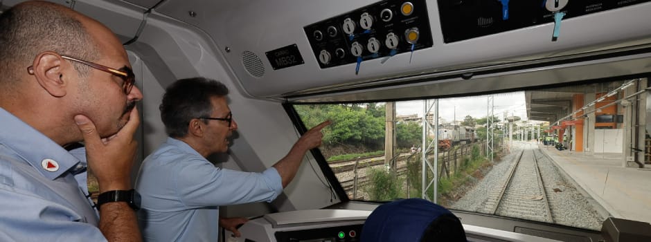 Agência Minas Gerais | Governo de Minas acompanha primeiro teste operacional do novo trecho da Linha 1 do Metrô da RMBH