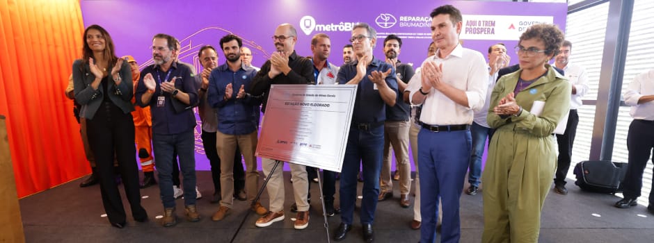 Agência Minas Gerais | Governo de Minas inaugura estação Novo Eldorado do Metrô da RMBH