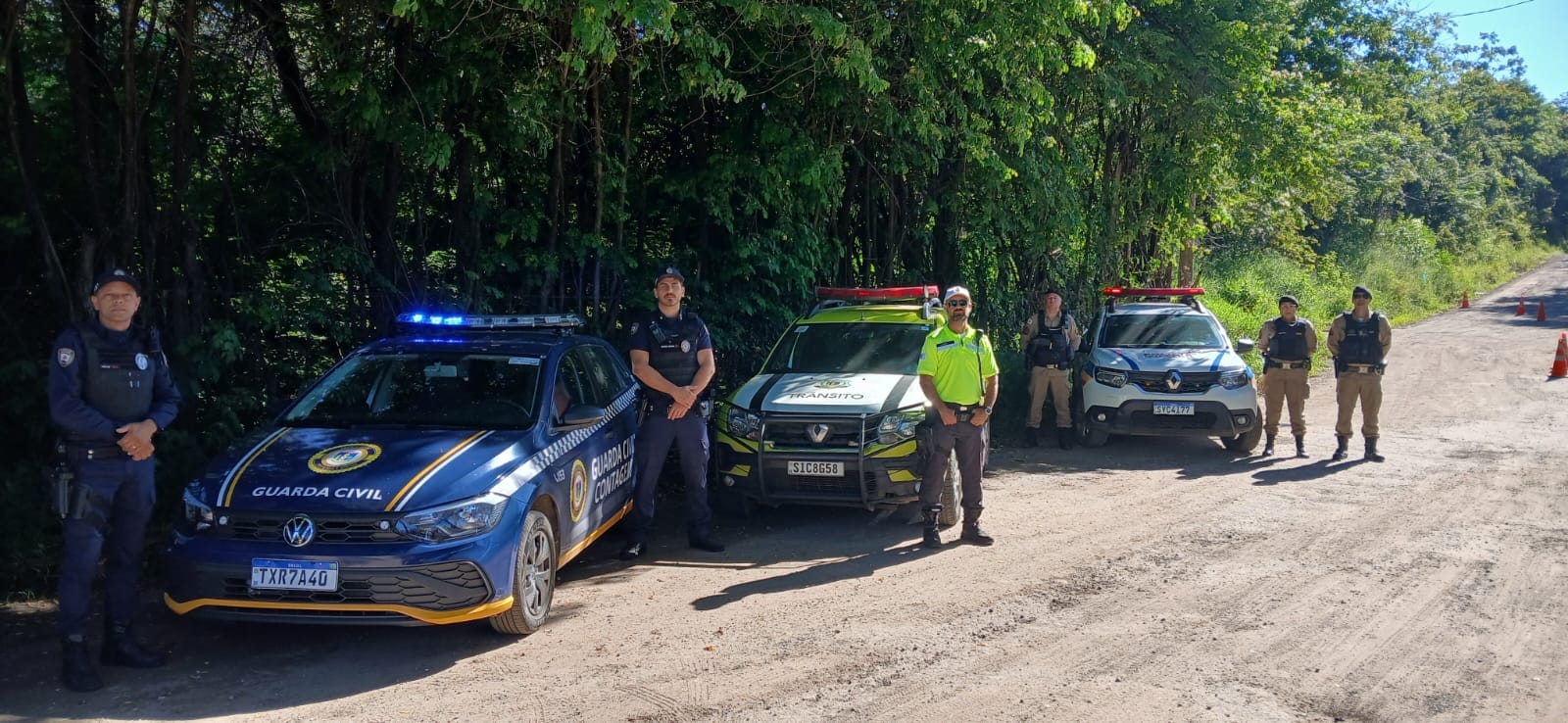 Agência Minas Gerais | Copasa e Forças de Segurança reforçam segurança na  Vargem das Flores para garantir proteção do manancial