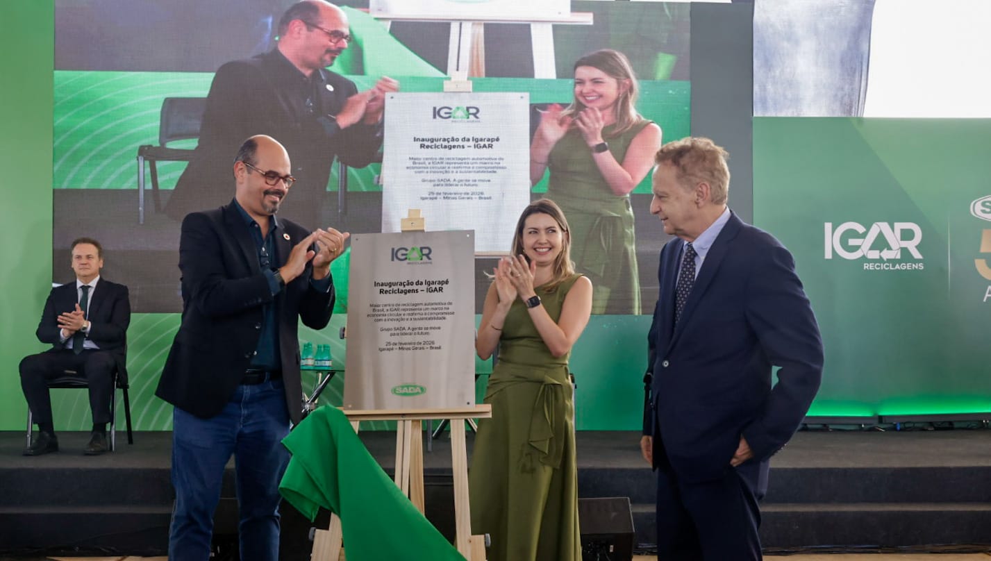 Agência Minas Gerais | Governo de Minas participa da inauguração do maior centro de reciclagem veicular da América Latina, em Igarapé