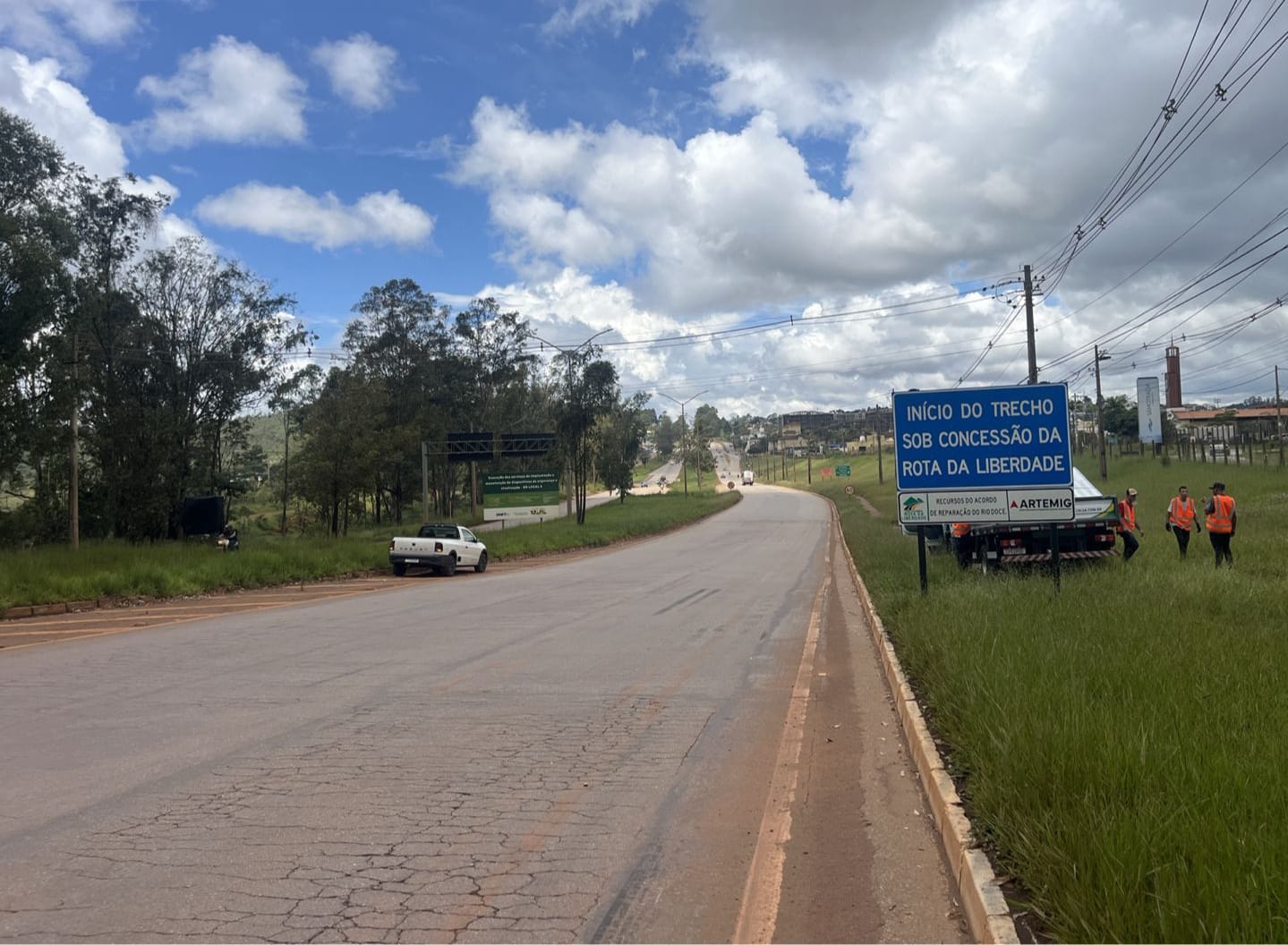 Agência Minas Gerais | Concessionária assume trecho Ouro Preto – Mariana e inicia operação de lote rodoviário em Minas Gerais