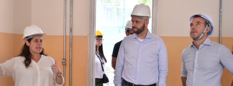 Agência Minas Gerais | Secretarias de Estado realizam visita técnica às obras do Instituto de Educação de Minas Gerais