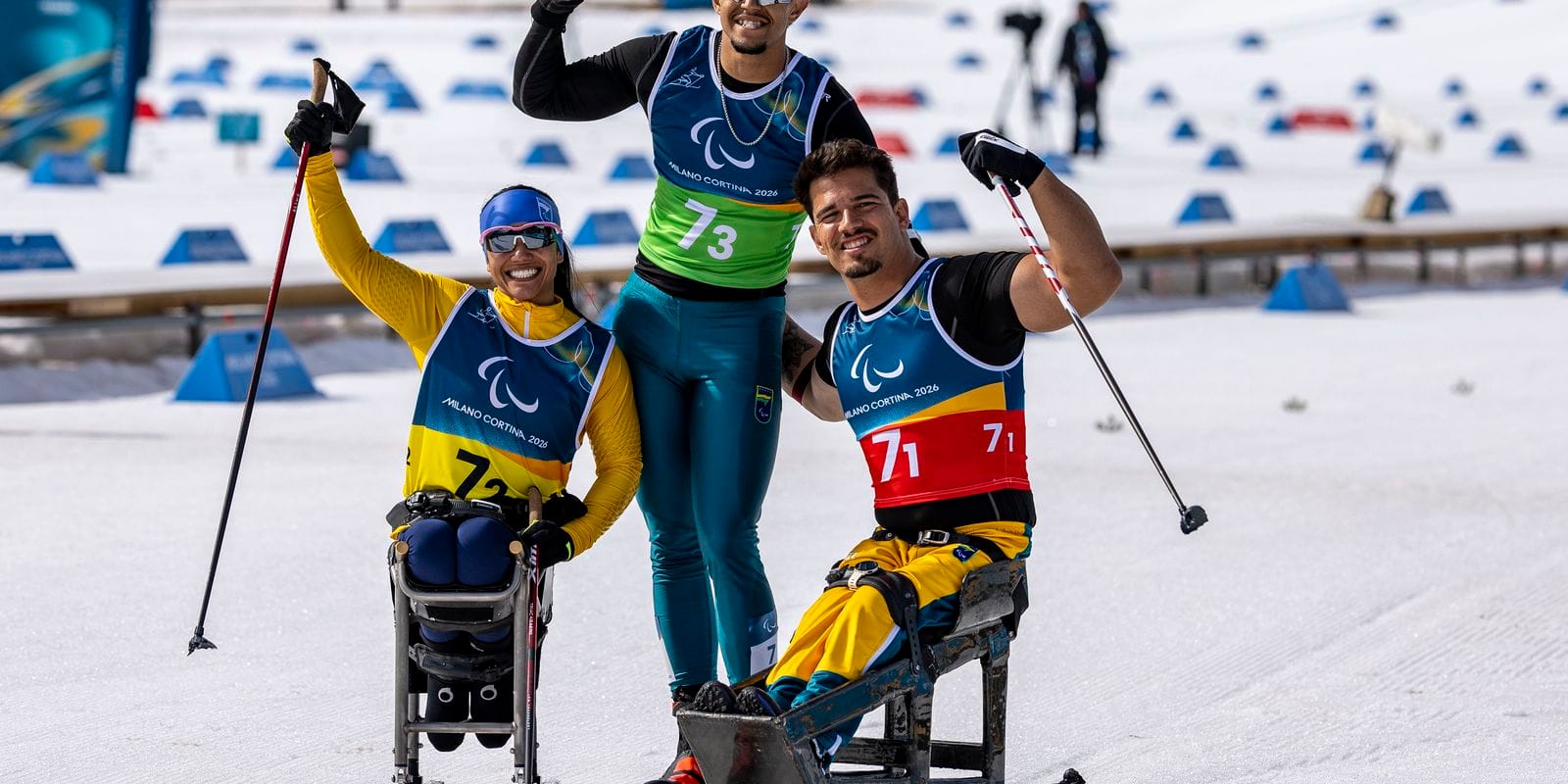 Esqui brasileiro mira 2ª medalha paralímpica em adeus a Milão-Cortina