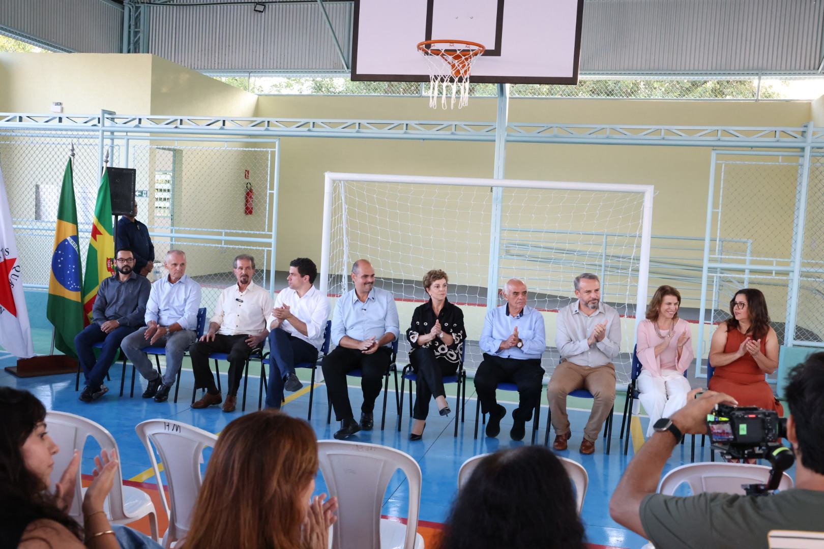 Agência Minas Gerais | Governo de Minas inaugura quadra poliesportiva em Andradas e fortalece infraestrutura escolar