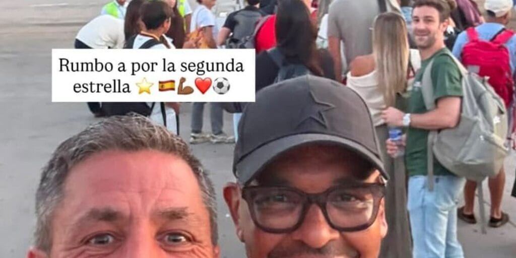 Após veto, campeão mundial é liberado e viaja para ver final da Copa Após veto, campeão mundial é liberado e viaja para ver final da Copa
