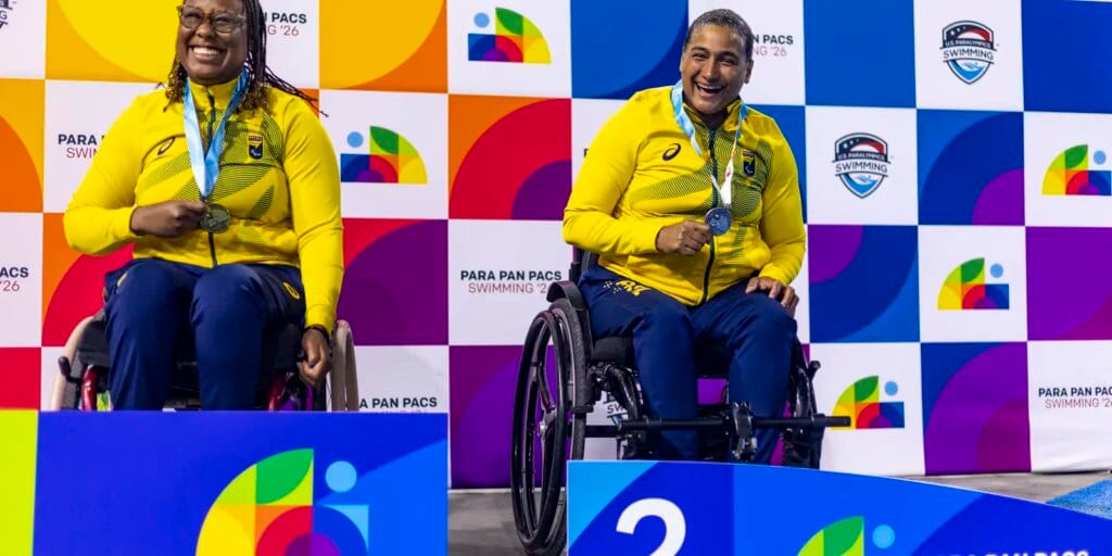 Parapan-Pacífico de natação: Brasil estreia com medalhas e recorde