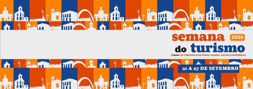 Itabira realiza Semana do Turismo com programação entre os dias 21 e 27 de setembro