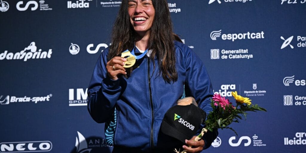 Ana Sátila é ouro em etapa da Copa do Mundo de canoagem slalom Ana Sátila é ouro em etapa da Copa do Mundo de canoagem slalom
