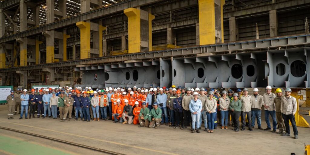 Estaleiro no RS começa a construir navios encomendados pela Transpetro Estaleiro no RS começa a construir navios encomendados pela Transpetro